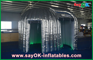 Photo Booth Led Lights Advertising Silver Inflatable Photo Booth Durable Led Inflatable Snail