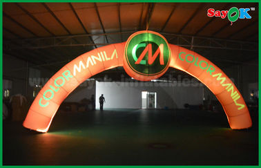Inflatable Halloween Archway PVC Led Inflatable Archways Inflatable Entrance Arch Customized