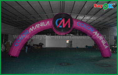 Inflatable Arches Oxford Cloth Advertising Inflatable Entrance Arch Gate With Led Light