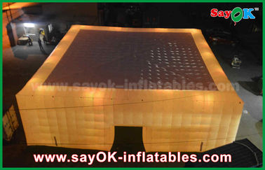 Big LED Light Inflatable Dome Tent For Sport Stadium Or Events From China Inflatable Cube Tent Factory