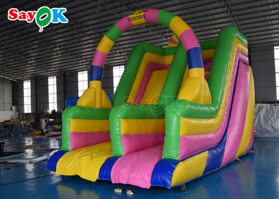 Inflatable Bouncy Slide Amusement Park Commercial Inflatable Slide Bouncer Fried Water Slide 6x4x5m