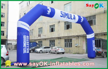 Inflatable Start Finish Arch PVC Outdoor Event Inflatable Arch , Sports Finsh Inflatable Finish Arch