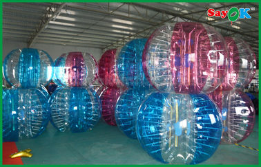 Giant Inflatable Games TPU Bubble Ball PVC Inflatable Sports Games / Bumper Body Ball For Team Games
