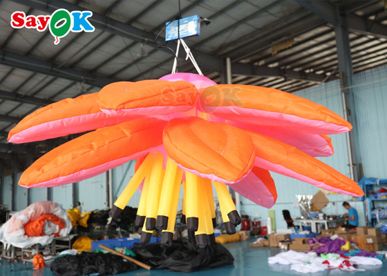 1.2m Inflatable Lighting Decoration Event Wedding Inflatable Flower With Led Light
