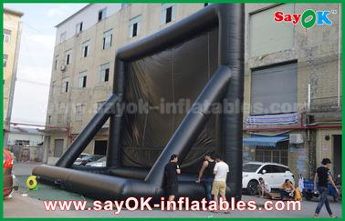 Backyard Movie Screens Inflatable Air Cinema , Outdoor Giant Inflatable Movie Screen For Advertising / Amusement