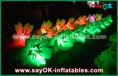10m Oxford Cloth Inflatable Lily Flower Chan For Romantic Wedding
