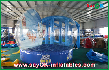3m / 4M / 5m DIA Inflatable Snow Ball With 0.6mm PVC For Christmas