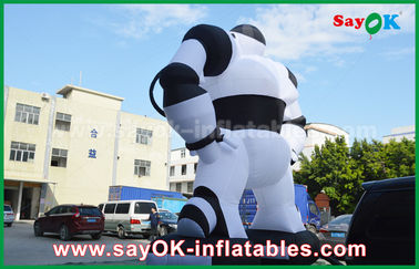 Advertising Inflatable Cartoon Characters , Inflatable Robot Costume