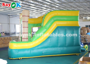 Kids Inflatable Slide 4*3.5*3.5m PVC Tarpauline Inflatable Bouncer Slide With Blower For Entertainment