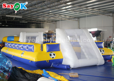 Giant Inflatable Football 8*5m PVC Tarpaulin Inflatable Sports Games Inflatable Football Pitch