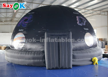 6m Portable 360 Degree Inflatable Planetarium Dome Tent For Science Museum