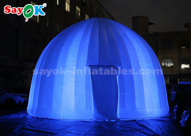 Inflatable Outdoor Tent 8 Meter LED Lighting Inflatable Air Dome Tent For Promotion Event