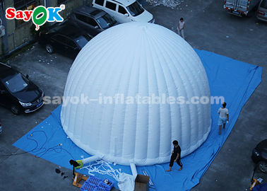 Inflatable Outdoor Tent 8 Meter LED Lighting Inflatable Air Dome Tent For Promotion Event
