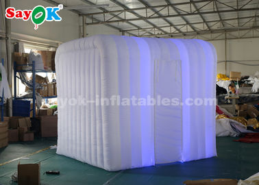 Inflatable Party Tent 2.5*2.3*2.2m Inflatable LED Photo Booth For Advertising CE SGS ROHS