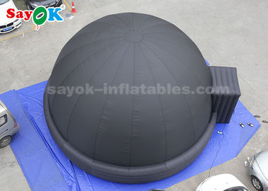 7 Meter Black Inflatable Planetarium Dome Tent for Kid's Education Science Display