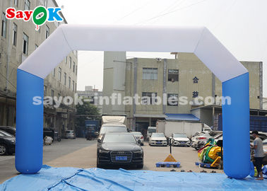 Inflatable Finish Arch 8*5m Oxford Fabric Inflatable Start Finish Line Arch For Promotion