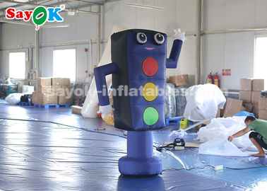 Blow Up Cartoon Characters Promotion Inflatable Cartoon Characters 2m Traffic Light Model CE