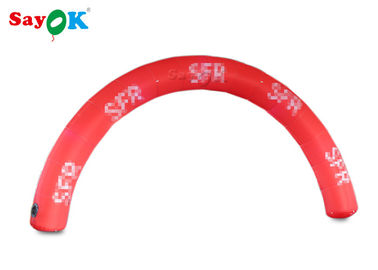 Custom Inflatable Arch Red 6*3m Inflatable Arch Start Finish Line For Advertising Event SGS