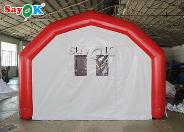 Inflatable Pole Tent Large Airtight Mobile Hospital Inflatable Medical Tent To Set Medical Beds