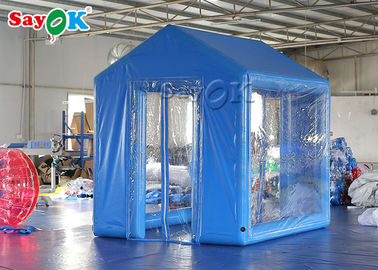 Inflatable Frame Tent 3x2.5x3M Waterproof Anti Virus Inflatable Medical Tent Airtight With Air Pump