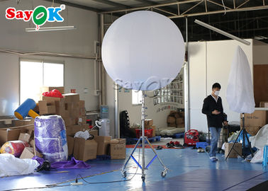 Damp - Proof  Inflatable Lighting Decoration / Inflatable Tripod Ball