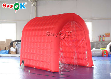 Red Fireproof Disinfection Channel Inflatable Medical Tent