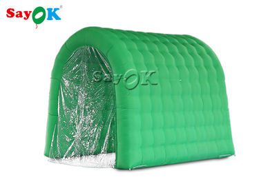 3x2x2.5mH Removeable Green Inflatable Disinfection Channel Isolation Tunnel
