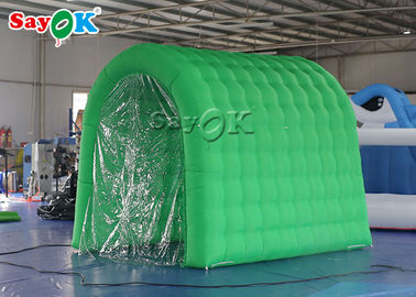 3x2x2.5mH Removeable Green Inflatable Disinfection Channel Isolation Tunnel
