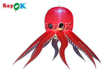 Event Hanging 3m Led Lighting Inflatable Octopus Tentacle