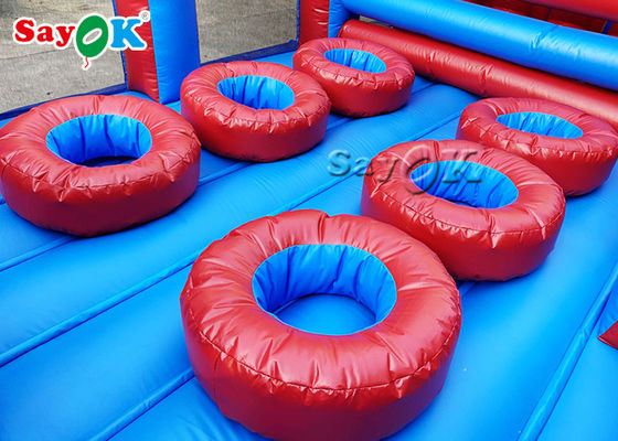 Inflatable Carnival Games Carnival Commercial Adult Climb Slide Inflatable Obstacle Game