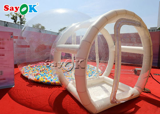 Inflatable Globe Tent Commercial Inflatable Transparent Bubble Camping Tent For Ourdoor