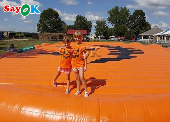 Customized Outdoor Inflatable Pumpkin Jumping Pad For Kids