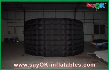 Wedding Black Party Photos Inflatable Curved , Waterproof Inflatable Bubble Tent LED inflatable wall