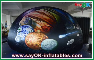 Inflatable Air Dome Projection Tent Black Inflatable Planetarium Dome Tent Inflable Projection Tent Factory