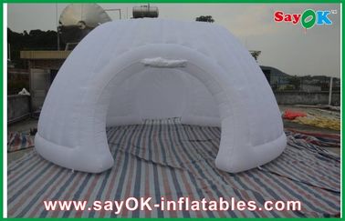 Party Led Lighting Inflatable Pub Tent Dia 5m Inflatable Air Tent / Inflatable Camping Tent  Re-usability Long lifetime