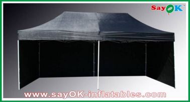 L6m x W3m Gazebo Folding Tent Canopy Sun-resistant With 3 Sidewalls Iron Frames