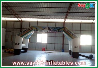 Custom Inflatable Arch 0.4mm PVC Inflatable Entrance Arch Logo For Festival Celebration