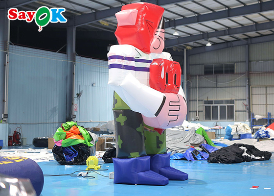 4.5m Inflatable Cartoon Characters Giant Inflatable Mascot Model Cartoon Characters For Birthday Parties