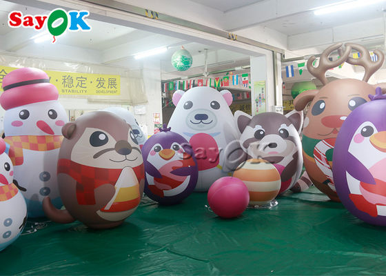 1m 3m Inflatable Holiday Decorations Prop Decor Sealed Animal Cartoon Mascot Model Balloon
