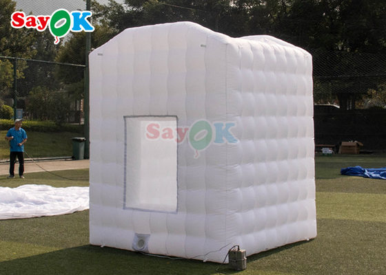 White Inflatable Hot Yoga Dome Tent For Home Portable Personal